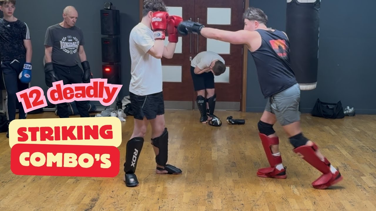 Train Like a Champion: 12 Striking Combos That Work🔥