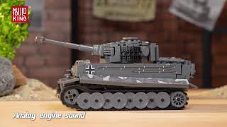 Mould King 20014 Německý tank Tiger I R/C 1:35