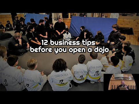 Advice to one day own a successful dojo