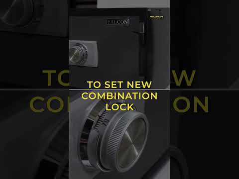 Falcon Solid Safe (Combination Lock) – Unlock and Set New Combination | Falcon Safe