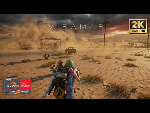 PUBG PC 2025 TPP SOLO MIRAMAR 2K [QHD] | SMOOTH FRAME RATE EXPERIENCE | No Commentary