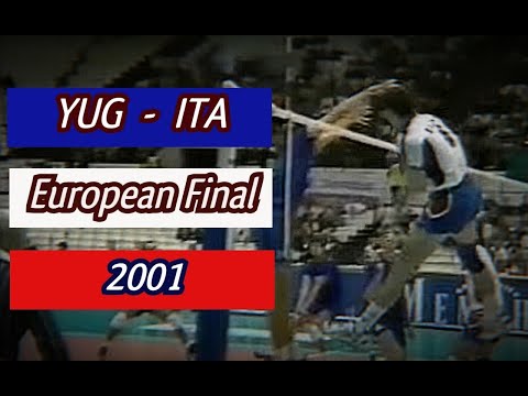 Yugoslavia - Italy | European Final 2001 | Volleyball to Remember