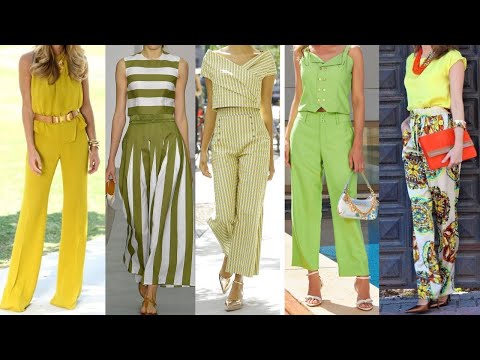 Moda 2024 PRIMAVERA VERANO CONJUNTOS Y COMBINACIONES con ROPA de MODA 2024 primavera verano