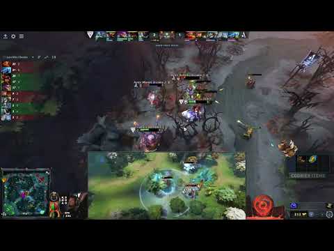 33 breaking Slark pounce with iron branch - The International 2022