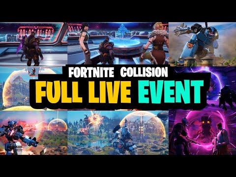 Fortnite COLLISION Live Event NO COMMENTARY (Full Fortnite Event No Commentary)