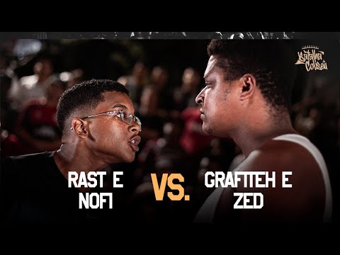 (SURPREENDEU?🔥👀)RAST E NOFI X GRAFITEH (SP) E ZED - 1ª FASE - BDCOLISEU - EDIÇÃO STREET FIGHTER #215