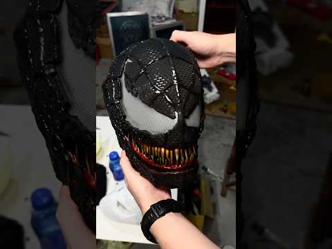 Venom mask from SP3 #venom3 #spiderman #spidermanmask #marvel #fyp