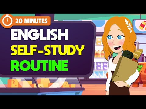 20-minute Daily English Learning Routine | Learn English Speaking Conversation Practice