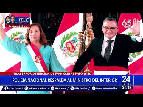 PNP explica confusión en detención de Iván Quispe Palomino