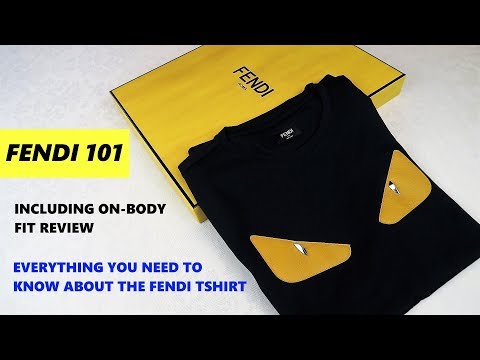Fendi 101: Tudo o que você precisa saber sobre a camiseta Fendi Bag Bugs Fit Review & Unboxing