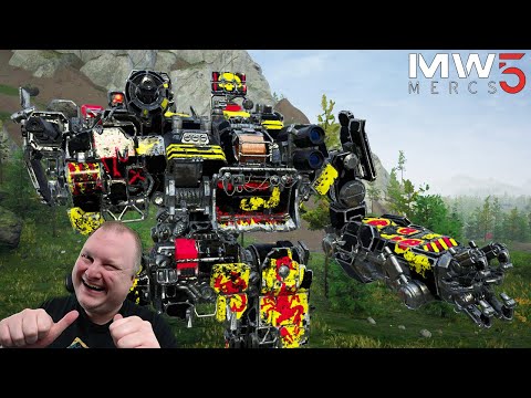 A true Corsair carrying big CANNONS! - 52 RENT-A-TTB - Mechwarrior 5 Mercenaries DLC