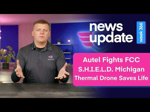 Drone News: Autel Fights Back Against FCC, MI House Passes Two Drone Bills, Thermal Drone Saves Life