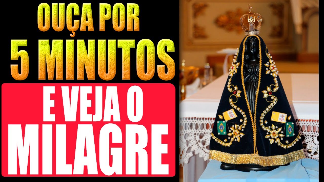 🛑 NOSSA SENHORA APARECIDA – A ORAÇÃO MAIS FORTE PARA O MILAGRE IMPOSSÍVEL | Fé e Graça