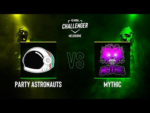 Party Astronauts vs. Mythic - Map 1 [Overpass] - ESL Challenger Melbourne 2024 - CQ - NA
