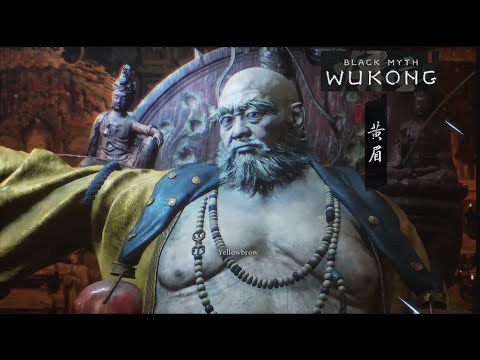BLACK MYTH WUKONG Walkthrough Gameplay Part 17 Yellowbrow Boss fight(FULL GAME)No Commentary