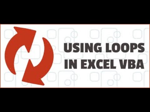 Loop in Excel VBA beginner