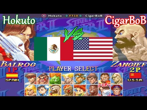 Super Street Fighter II X: Grand Master Challenge - Hokuto vs CigarBoB FT10