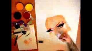 RuPaul MAKE UP Art by Nathan Wyburn