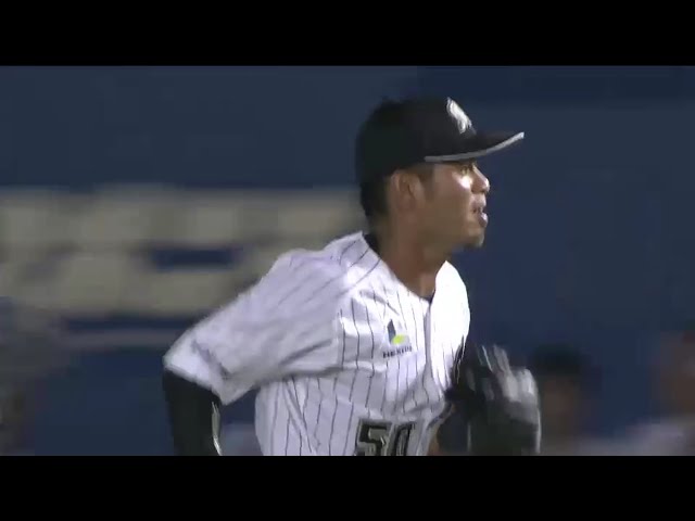 【8回表】マリーンズ・大嶺翔 兄のピンチ助けた!! 2016/8/13 M-H