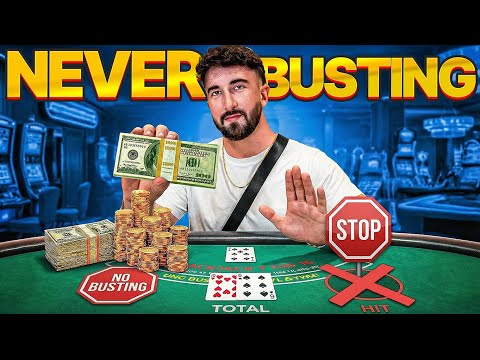 Ich teste die "No Bust"-Strategie beim Blackjack... War das ein Fehler?!