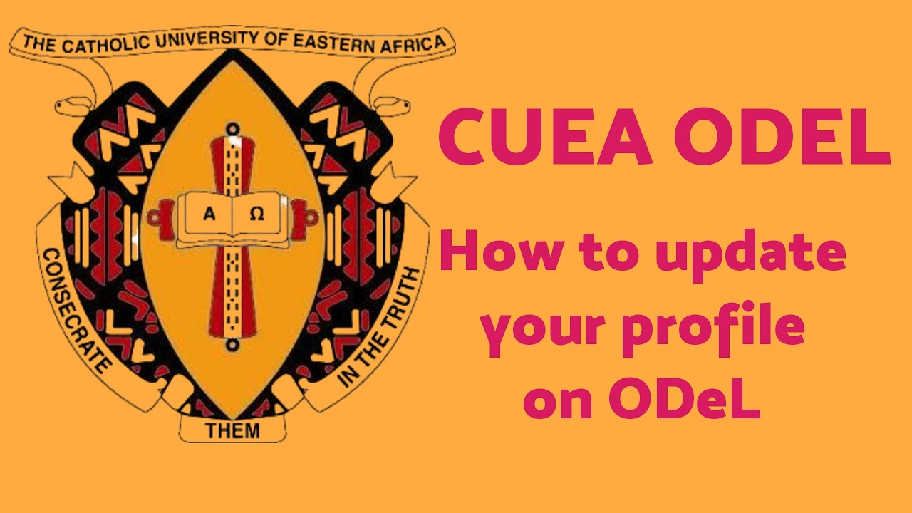 How to Update profile on ODeL