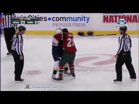 Richard Clune vs Zenon Konopka Jan 22, 2013