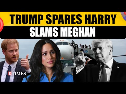 Trump Brutally Attacks Meghan Markle; Sly Remark On Prince Harry's 'Deportation' | Invictus Games