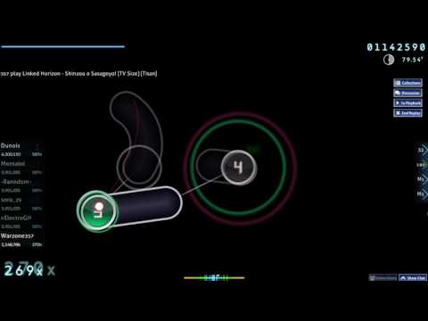 [osu!] Linked Horizon - Shinzou o Sasageyo! [TV Size] (Titan) x400 92pp