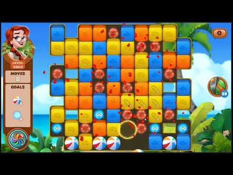 Lost Island Blast Adventure Level 1860 - NO BOOSTERS 🏝️ | SKILLGAMING ✔️