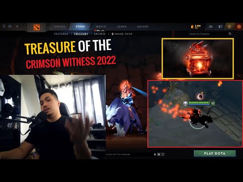 DOTA 2 - TREASURE OF THE CRIMSON WITNESS 2022! PREDICTION! GIVEAWAY!