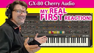 Video thumbnail for 🎹 GX 80 Synth 🍒 Cherry Audio Real First Reaction by AGDugros @AGDugros by Andrew G Dugros