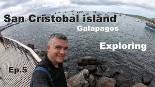 Exploring San Cristobal island in the Galapagos