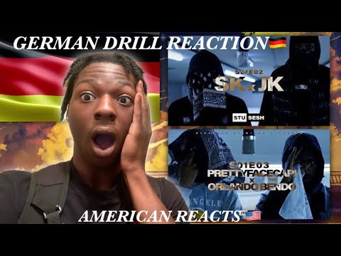 🇺🇸REACT 2 GERMAN DRILL! SK x JK -Stu Sesh | PRETTYFACECAPI x ORLANDO BENDO -Stu Sesh #GERMANDRILL