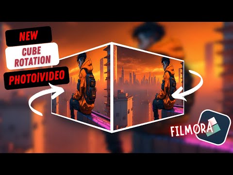 3D-Würfel-Fotorotation in Filmora 14 erstellen | Einfache Schritt-für-Schritt-Anleitung