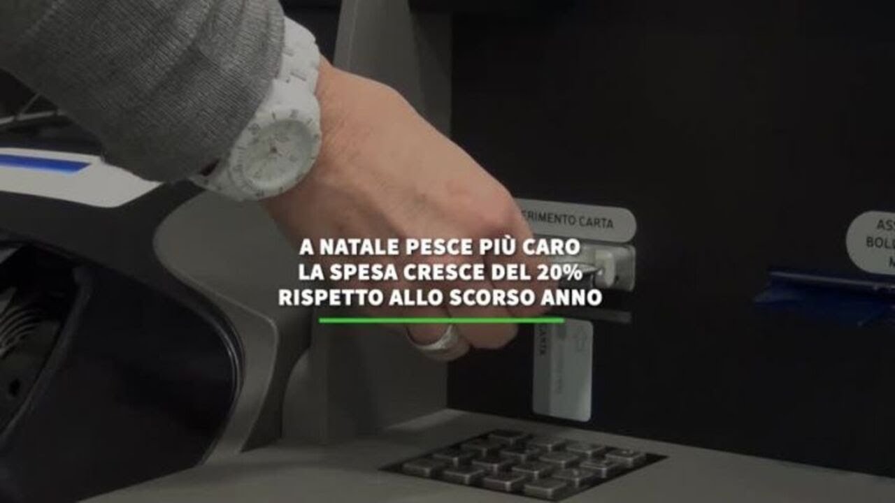A Natale pesce piu' caro, la spesa cresce del 20% rispetto al 2024