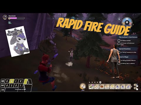 Jump shooting and Rapid fire Palia Hunting Guide