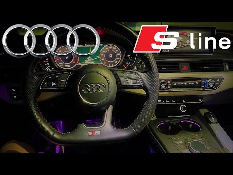 Audi A4 Avant 3.0 V6 TDI Quattro S-line 2017 (217 Hp) | Night POV
