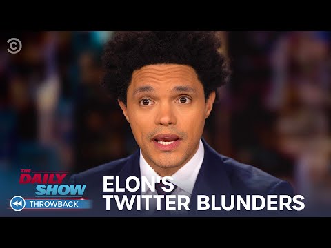 Trevor Reflects on Elon Musk's Twitter Takeover - Between The Scenes | The Daily Show