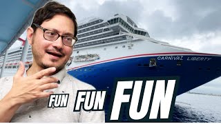 Carnival Liberty Cruise Review: Comps, Upgrades, Food, Drinks and FUN!