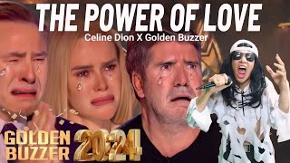 Simon Cowell Cried When The Heard Extraordinary Voice Singing The Power Of Love - Celine Dion