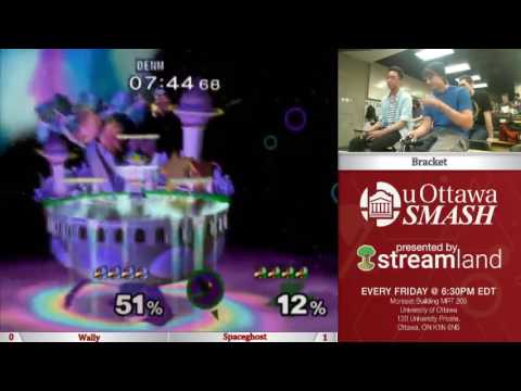 uOttawa Weekly #18 - SpaceGhost (Green) vs. Wally (Falco) - SSBM Bracket