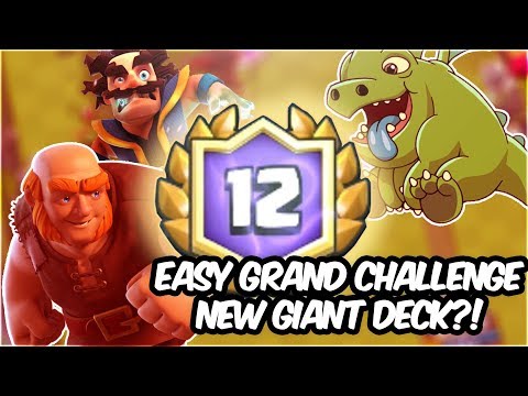 EASY 12 WINS GRAND CHALLENGE WITH GIANT - MINER - POISON [ OFF META DECK ]