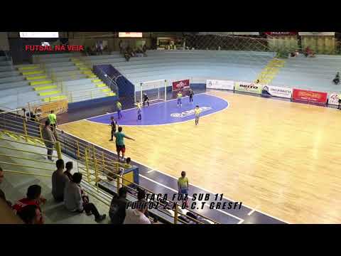 TAÇA FOZ SUB 11 FUTFOZ 2 X 0 C.T GRESFI