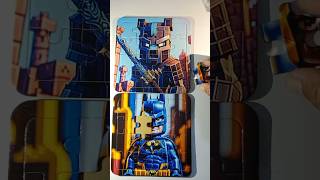 last piece superheroes but minecraft &amp; lego. #jigsawpuzzle #shorts