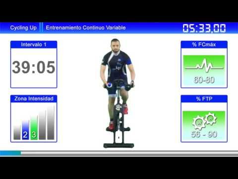 Clase Virtual Nº12 Cycling Up - Continuo Variable Ciclo Indoor by David Aguado