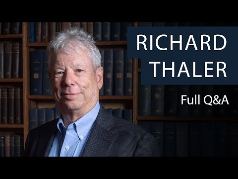 Prof Richard Thaler | Full Q&A at The Oxford Union