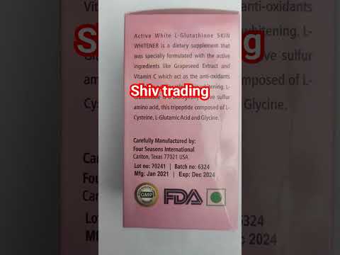 Active White L Glutathione Capsule