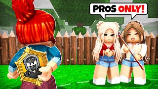 Pretending To Be a NOOB with ASSASSIN CLASS in 99 Nights!