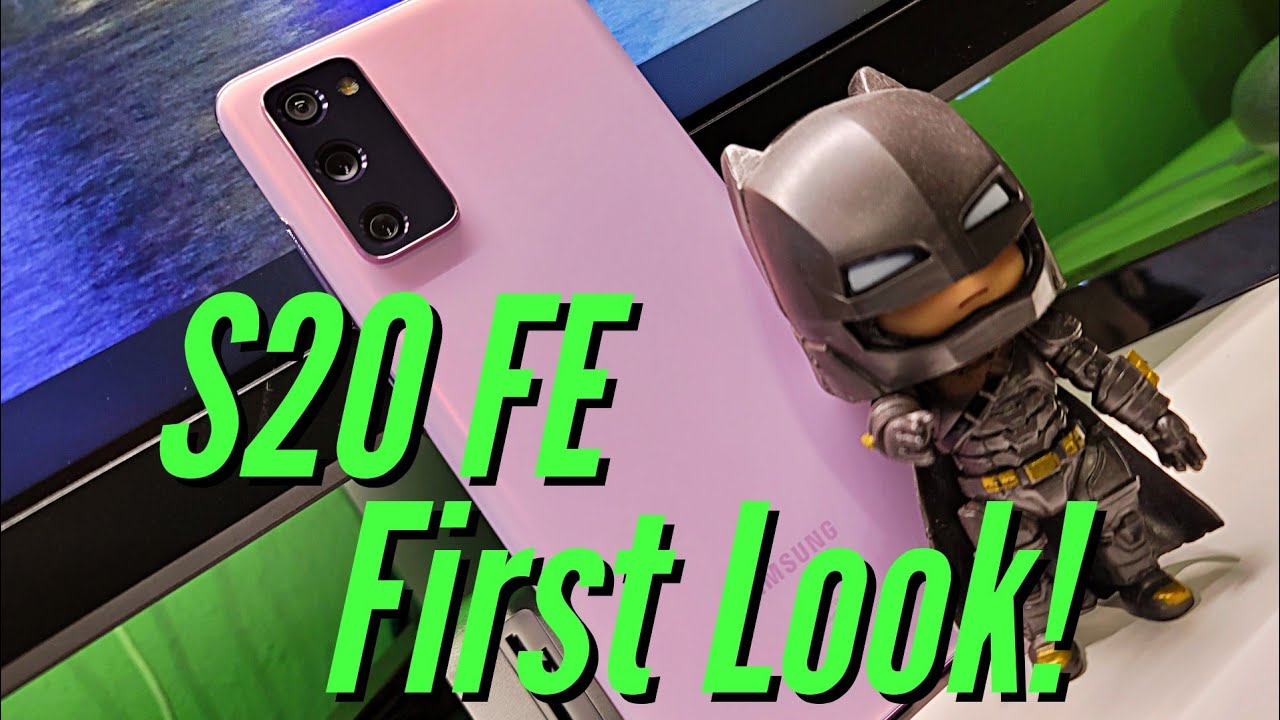 Galaxy S20 FE Unboxing & First Impressions!