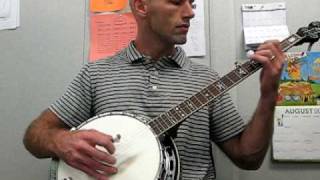 Brian Dubois on banjo playing "The Legend" by Bela Fleck